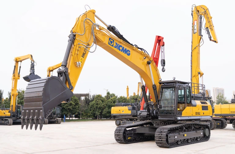Large Excavators Tile